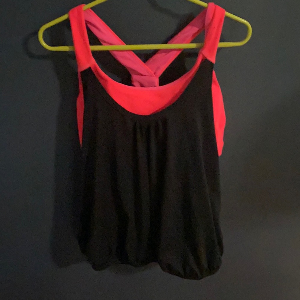 Zella girl top with built in bra